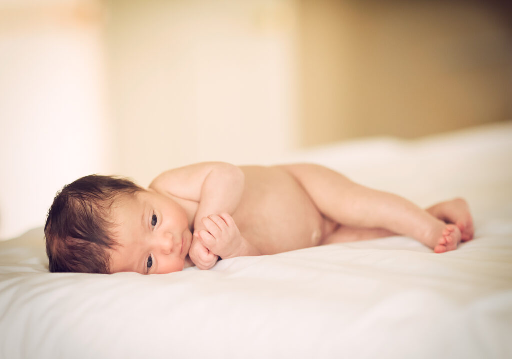 Natural Newborn photography in your home