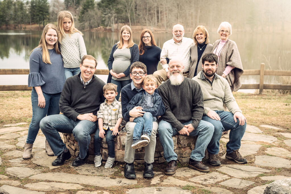 Extended Family Photos in Asheville, NC