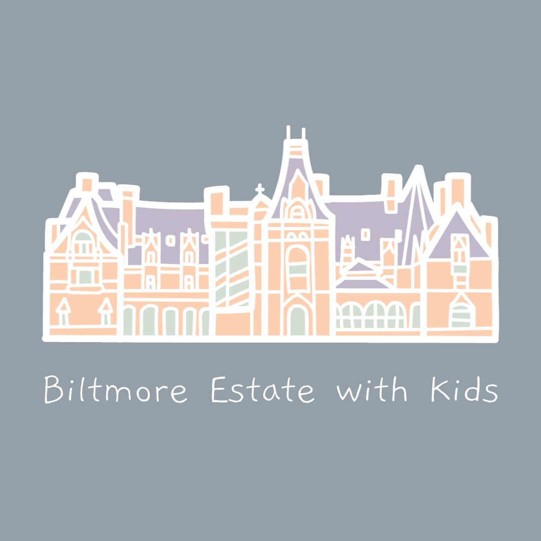 Graphic that reads "biltmore estate with kids"